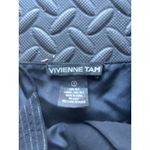 Vivienne Tam  black ruffled midi dress, size 1 Photo 1