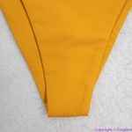 NEW Toast Swim String Bikini Bottom in‎ Marigold, M Gold Size M Photo 8