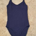 Forever 21 Navy Ribbed Bodysuit Photo 0