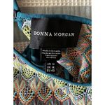 Donna Morgan New for Maggy Cutout Stripe Knit Tank Midi Dress Fall Multicolor 10 Photo 7