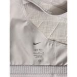Nike dri fit sports bra, women size medium, white Photo 2