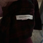 Beach Lunch Lounge Flannel Shirt Size Small Photo 2