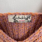 Free People  Here All Day Brami Mauve Pink Combo Knit Crop Women’s Size S Photo 4