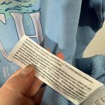 Hollister Trend Crew Sweatshirt Ocean Beach Blue Sunset Size Small Oversized Fit Photo 6