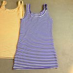 Caslon Ribbed Striped Tank Top Bundle 2 Medium Stretch Layering Basics Stretch Photo 1