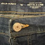 Old Navy **Women’s Sky-Hi A-Line Shorts – Dark Blue – Size 16** Photo 1