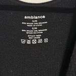 Ambiance Apparel Ambiance Ribbed Black Crop Top Photo 1