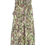 Broadway & Broome White Multicolor Silk Floral Sleeveless Dress Women Sz 4 Photo 0