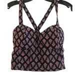 Band of Gypsies Floral Crop Top Size M Photo 5