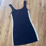 Banana Moon Swim Dress Beach pool floral Blue Size L Photo 1