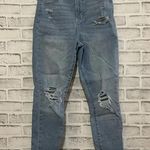 No Boundaries Juniors  light wash high rise distressed skinny jeans, size 9 Photo 0