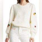& Other Stories Sequin Patch Knit Sweater Photo 4