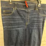Spanx  Dark denim pull on flared shaping jeans ladies size XL curvy retro control Photo 5