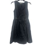 Anthropologie ✨ Wendy Katlen Black Polkadot Bow Sz 2 Dress✨ Photo 5