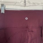 Lululemon  Cassis Berry Wine‎ Leggings Crops Size 4 Photo 6