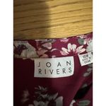 Joan Rivers  Women Size 18W Long Sleeve Floral Button Down Tunic Shirt Office Photo 2