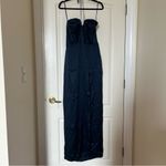 Amanda Uprichard NWT Charmaine Gown in Ink Blue Size L Photo 3
