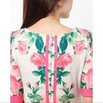 Eliza J  Rose Floral Garden Party Border Print Shift Dress Size 10 Medium M Photo 2