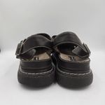 No Boundaries VTG  10 Haley Chunky Sandals Brown Leather Platform 90s Y2K Grunge Photo 1