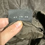 Akris  Women's Wool Blend Brown Pleated Knee Length‎ Skirt Size 8 Photo 4