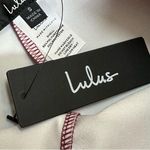 Lulus NWT Rock Music Burgundy Vegan Leather Leggings Photo 5