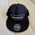 Subdued Im(possible) baseball cap unisex Black Photo 0