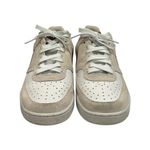 Nike Court Vision Low Sneakers White / Red Swoosh Women’s Size 9.5 Photo 2