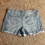 Sonoma NWT! Light Wash Distressed High Rise Jean Short Size 24W Photo 1