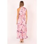 Petal and Pup Amelia Halterneck Dress in Pink Floral Photo 3