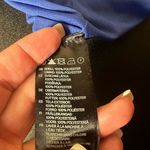 H&M  Blouse Royal Blue Sleeveless Modern Classic Polyester Size 6 Small‎ Photo 4