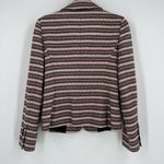 Loft Basketweave pattern Blazer size 0 XS Career office professional 100% cotto Photo 4