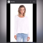 Velvet by Graham & Spencer Peta Cotton Crochet Sweater in White M 198$ revolve Size M Photo 1