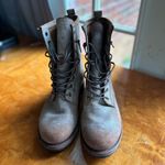 Frye Veronica Rustic Lace Up Leather Combat Boots Photo 2
