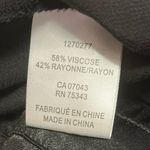 Rachel Zoe Black Silky Satin Drawstring Tapered Trousers Joggers Cargo Pants XS Photo 5