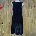 Madewell  Broadway & Broome Dusklight Velvet Midi Dress Sz 6 Photo 13