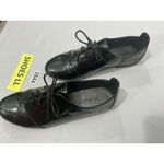 Womans Breckells Sharon 10 Black Patent Leather Lace Up Oxford Shoes NWOT Photo 2