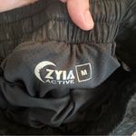 Zyia  Active Black Leopard Print Bomber Running Gym Shorts Photo 6