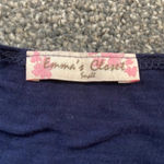 emma's closet Women’s navy blue shirt Small Photo 1