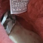 UGG  Cameron Red Grommet Bailey Bow Sheepskin Short Boot Women's Size 7 Photo 5