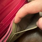 Bottega Veneta Taupe & Pink Long Wallet Photo 11