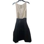 Ralph Lauren Lauren Lace Top Black Dress Sleeveless Party Cocktail Dress Photo 1