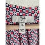 Joie  Silk Sleeveless Top Womens Size XS Printed Notched Lightweight‎ Multicolor Photo 4