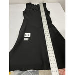 Womans Orna Farho Size 2 Black Sleeveless Knee Length Fit N Flare Dress Photo 5