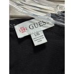 Guess  Black Shorts Romper Size Large‎ Long Sleeve V Neck Elastic Waist Keyhole Photo 1