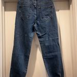 Vibrant  Distressed Blue High Waisted Jean Joggers Photo 2