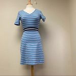 Draper James  V-neck Striped Dress Blue XS Photo 1