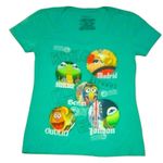 Disney MUPPETS World Tour T-shirt, Size XL, Kermit, Miss Piggy, Gonzo, Fozzie Photo 0