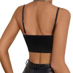 Rhinestone Tank top Silver Photo 1