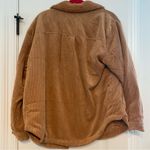 Love Tree  Camel Tan Sherpa Shacket Jacket from Flaunt Boutique Size L Photo 6