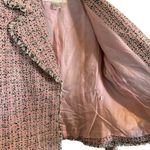 Doncaster Blazer Silk Blend Tweed Long Sleeve Multi-Color Women’s Size 10 Photo 3